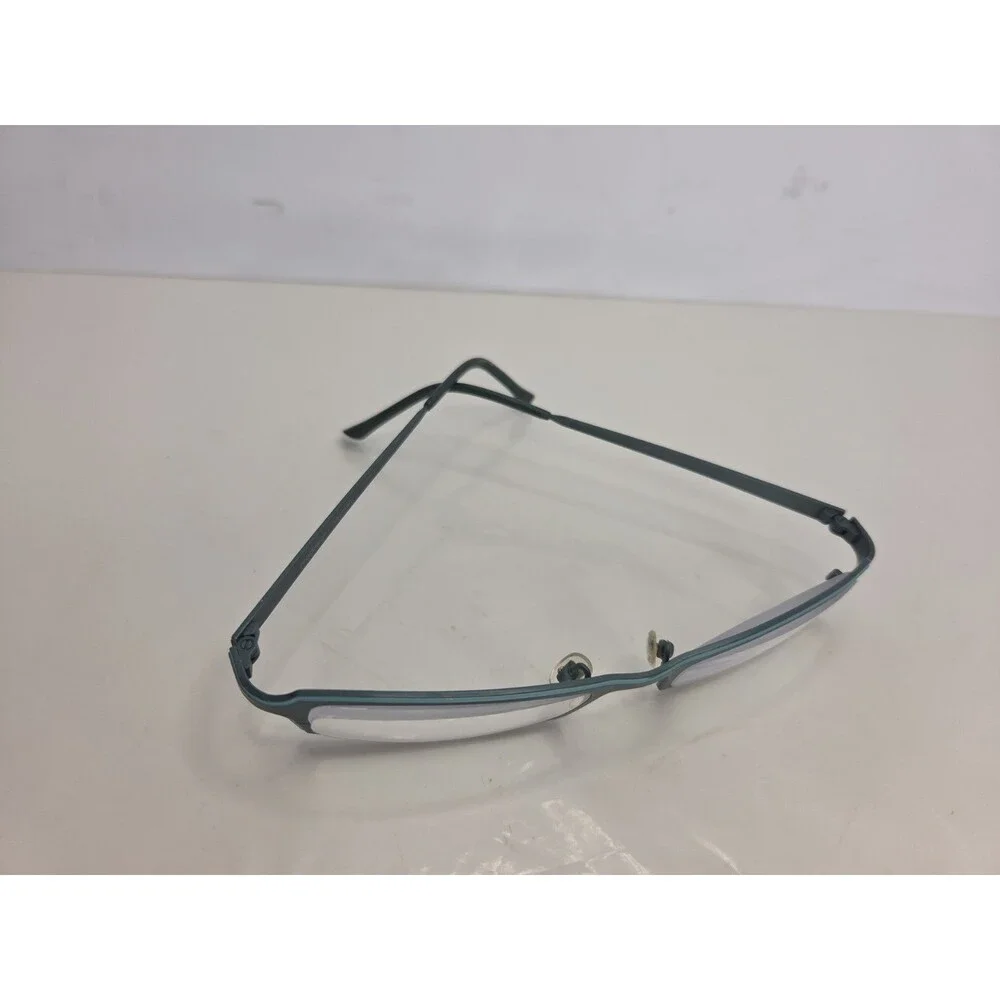 Vintage PRO DESIGN DENMARK 1335 PURE TITANIUM EYEGLASS Frames Only Turquoise